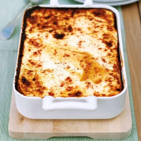 Moussaka appena sfornata