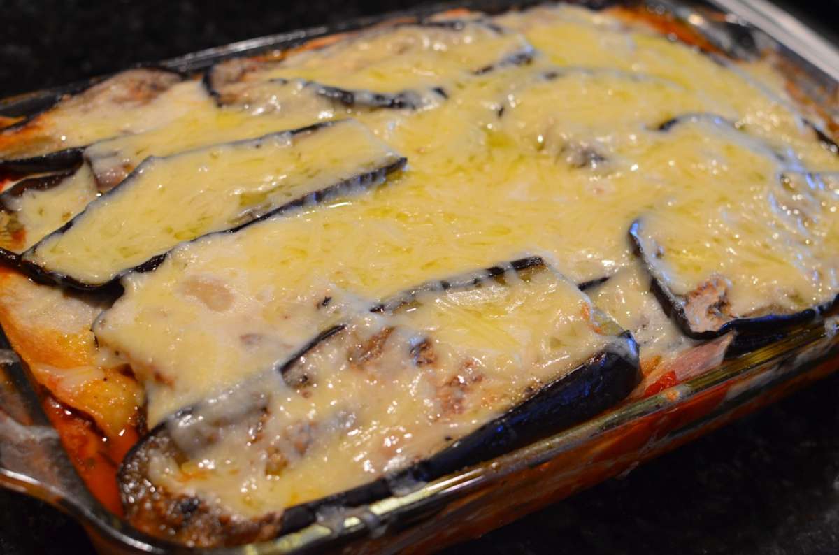 Moussaka con formaggi