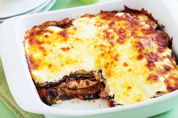 Moussaka con pollo