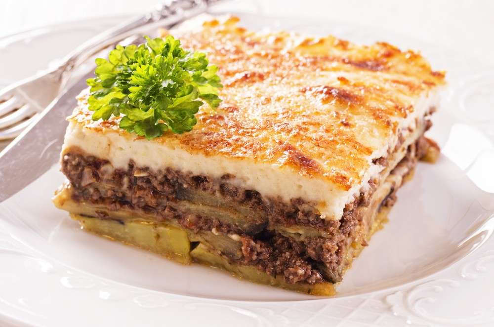 Piatto tradizionale di Moussaka