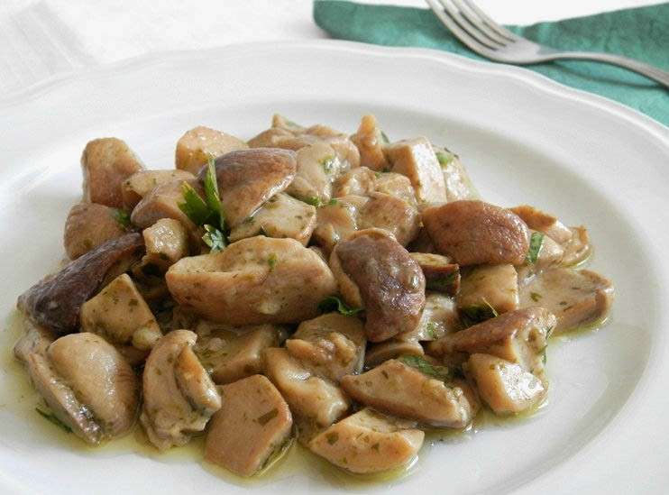 Porcini trifolati