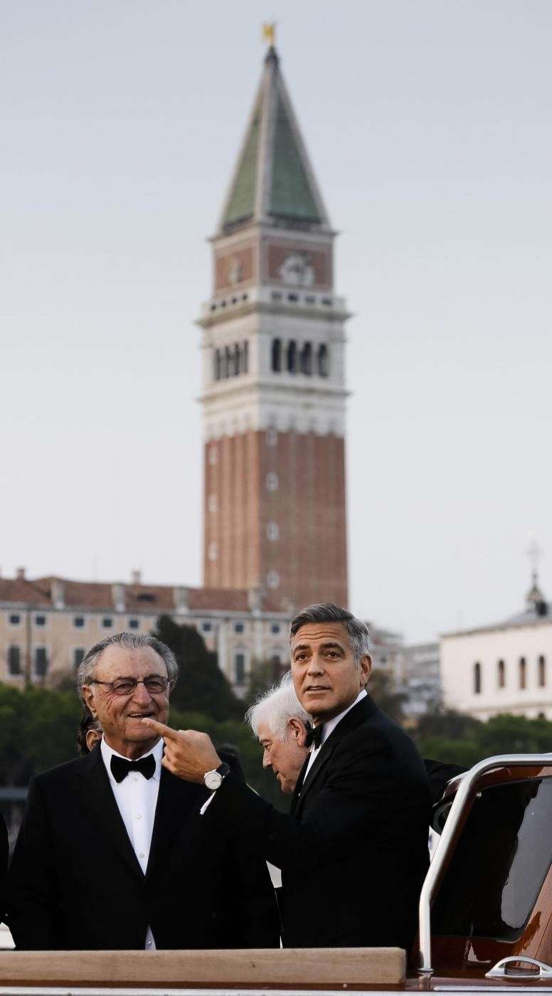 Ramzi Alamuddin con lo sposo vip