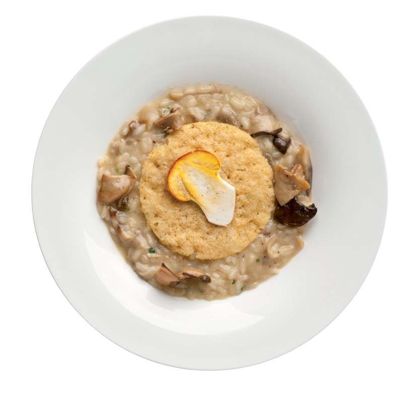 Risotto con porcini e ovuli