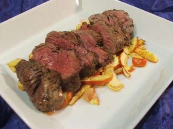 Tagliata di filetto con ovuli