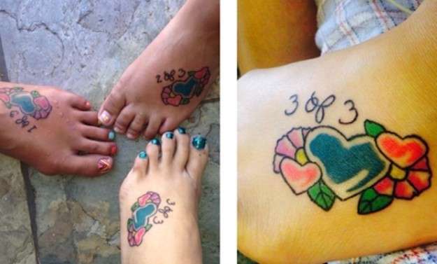 Tatuaggi con cuori