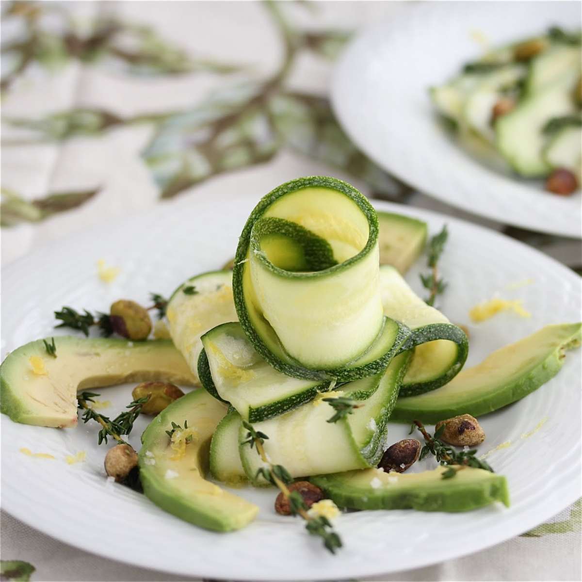 Variante carpaccio di zucchine