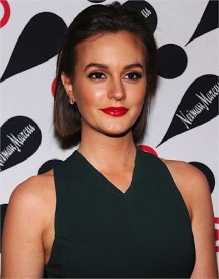 Capelli a caschetto lisci per Leighton Meester