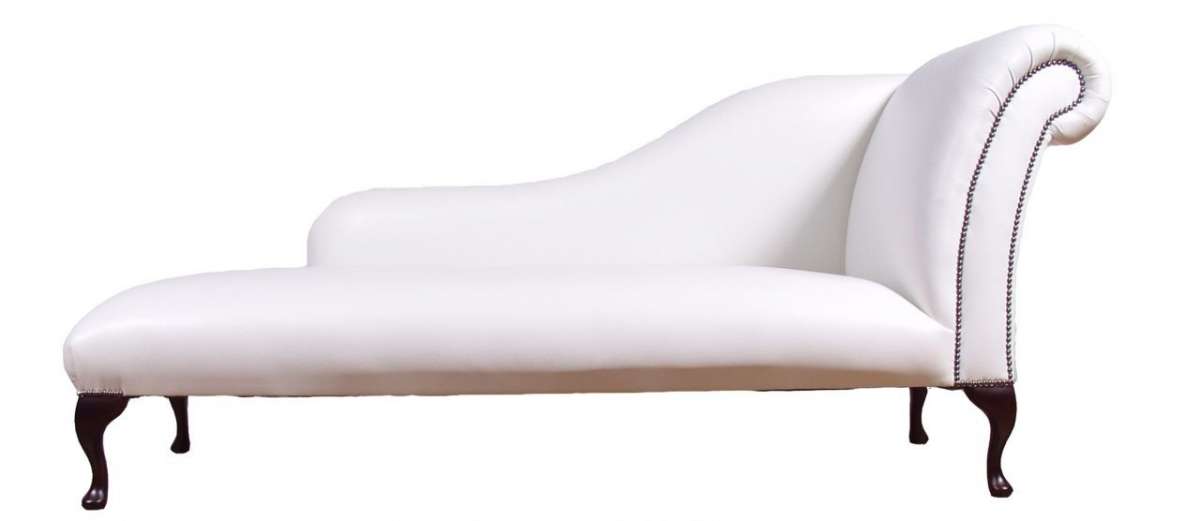 Chaise longue classica bianca