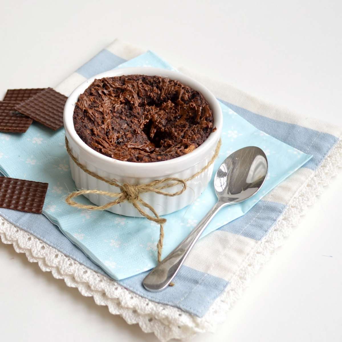 Cocotte con cioccolato