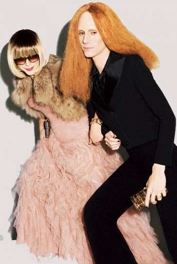 Costumi da Anna Wintour e Grace Coddington