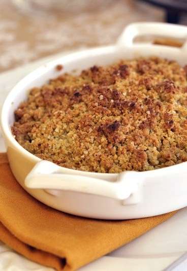 Crumble banana e cioccolato