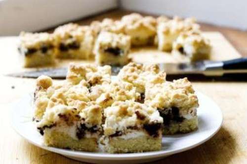 Crumble con ricotta e cioccolato