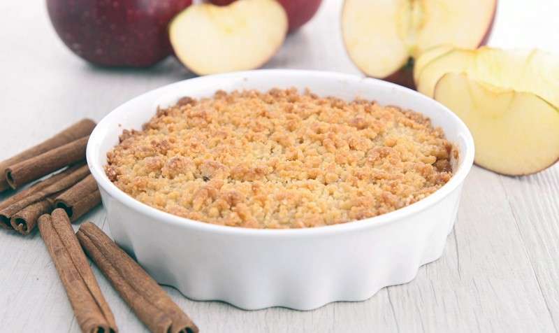 Crumble di mele