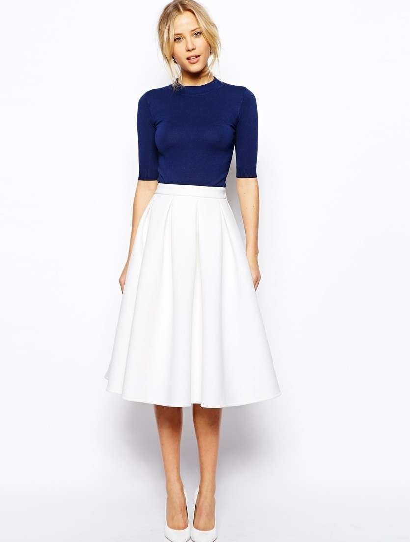 Gonna bianca Asos