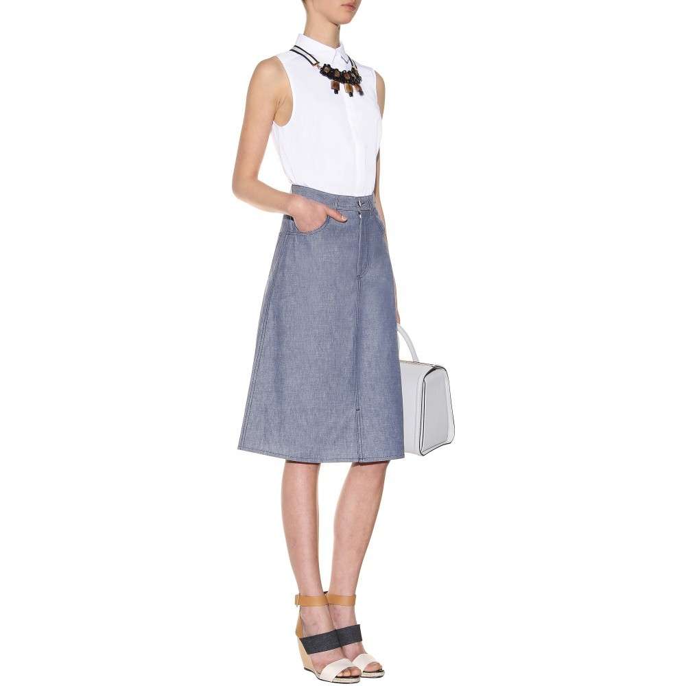Gonna denim Victoria Beckham