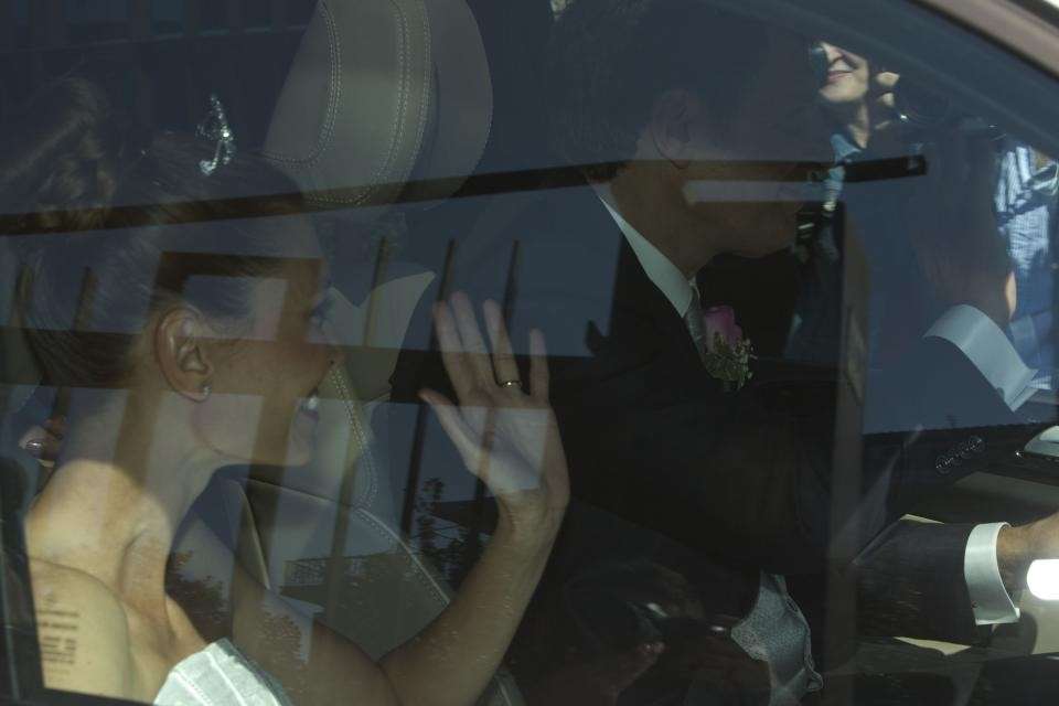 I due innamorati vip in auto