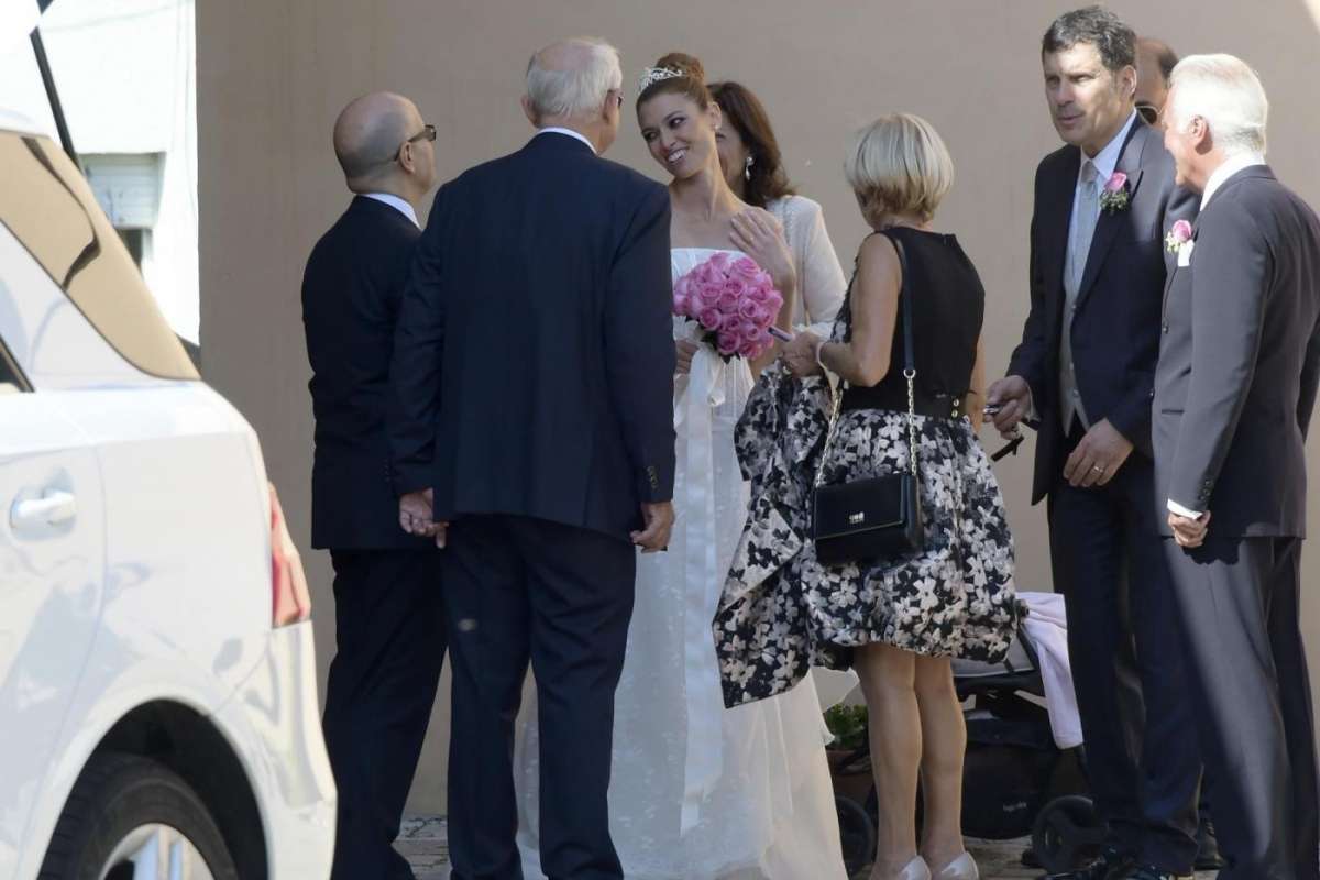 I neo sposi vip con gli invitati
