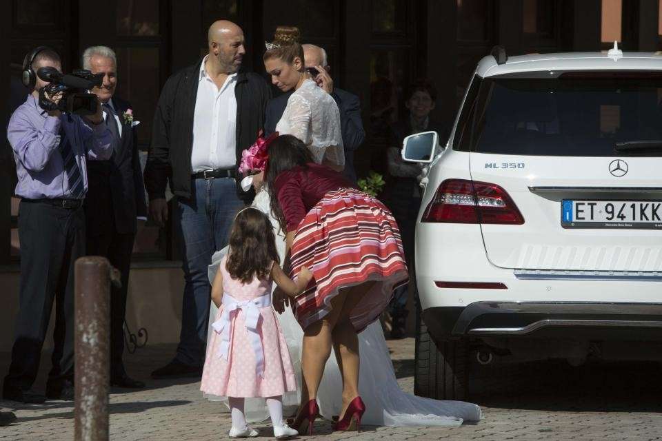 L'arrivo della sposa in chiesa