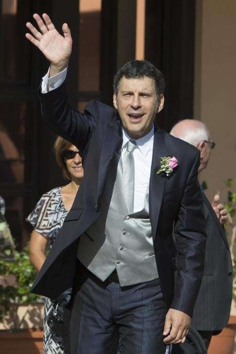 La gioia dello sposo vip