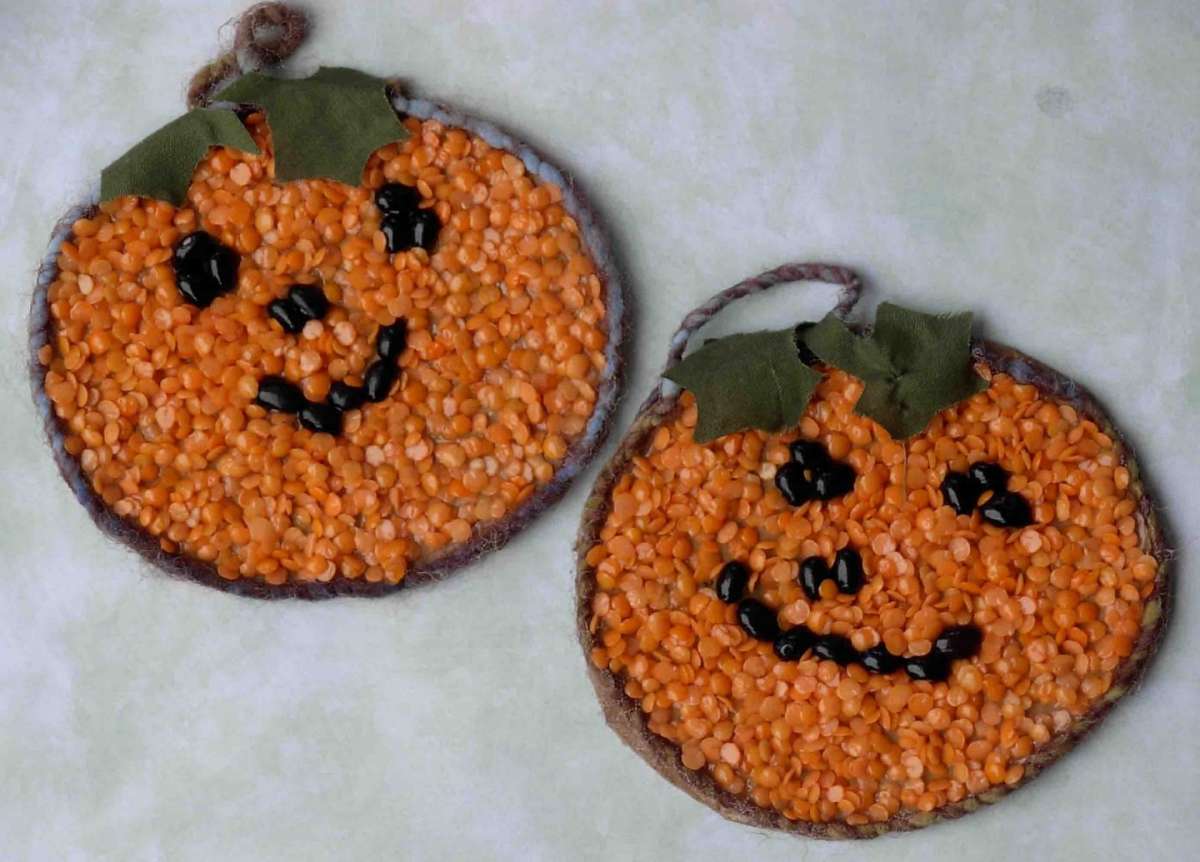 Lavoretti Halloween per bambini zucche