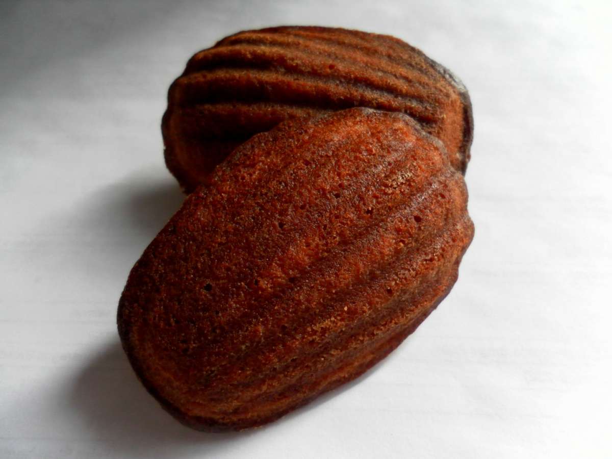 Madeleines al cioccolato