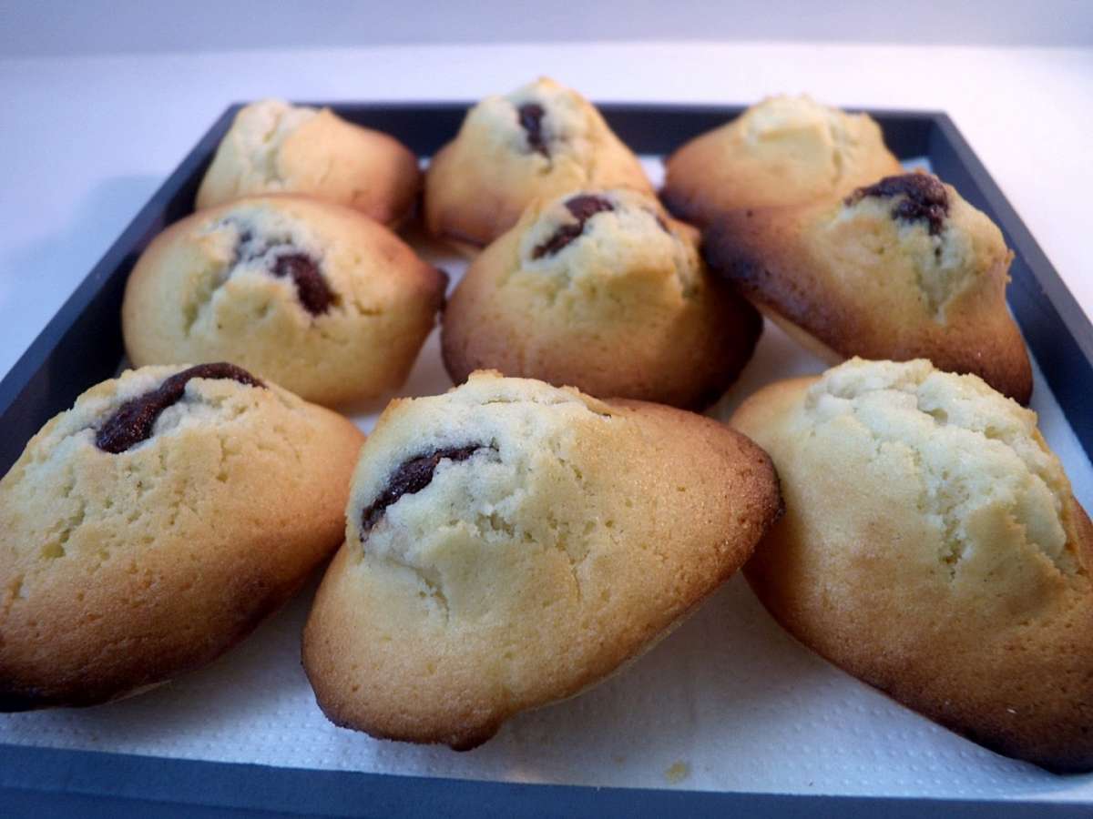 Madeleines ripiene