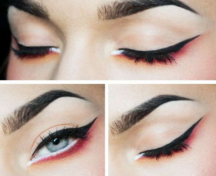 Make up occhi in stile giapponese