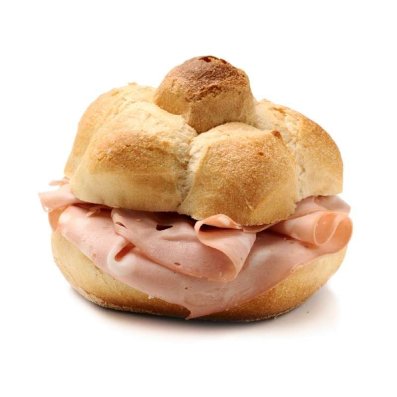 Pane con mortadella