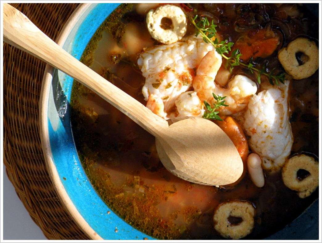 Preparazione del tajine di pesce