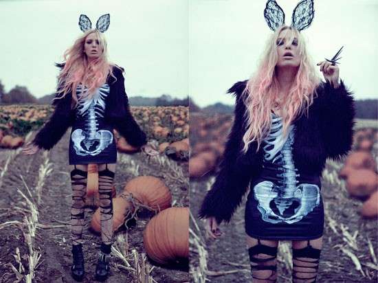 Scheletro fashion per Halloween