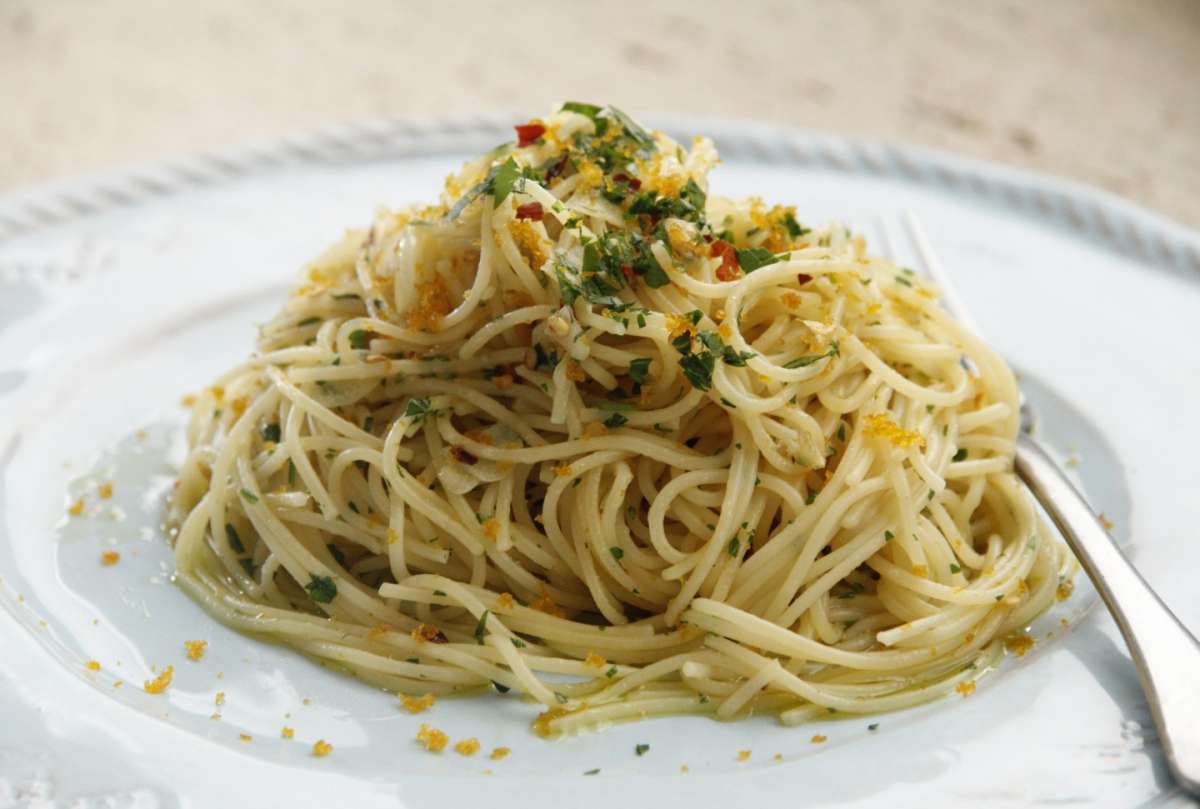 Spaghetti con la bottarga