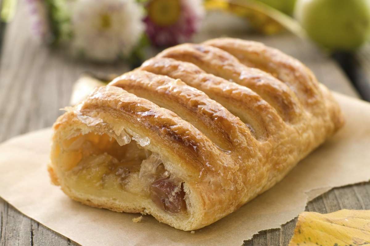 Strudel di cipolle