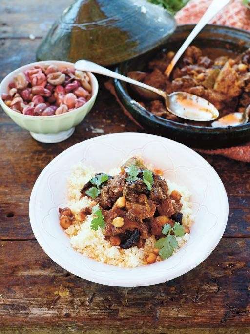 Tajine di manzo con cous cous