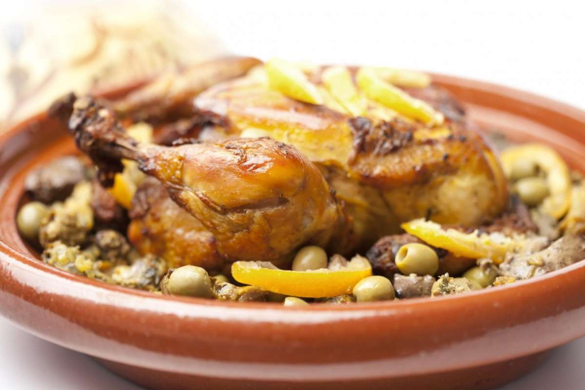 Tajine di pollo e verdure