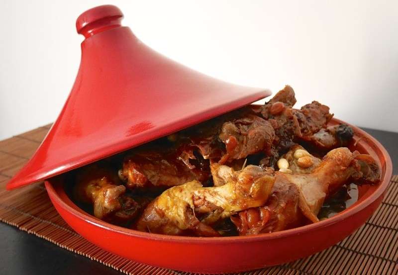 Tajine di pollo speziato