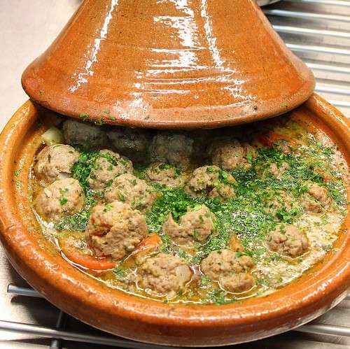 Tajine di polpette speziate