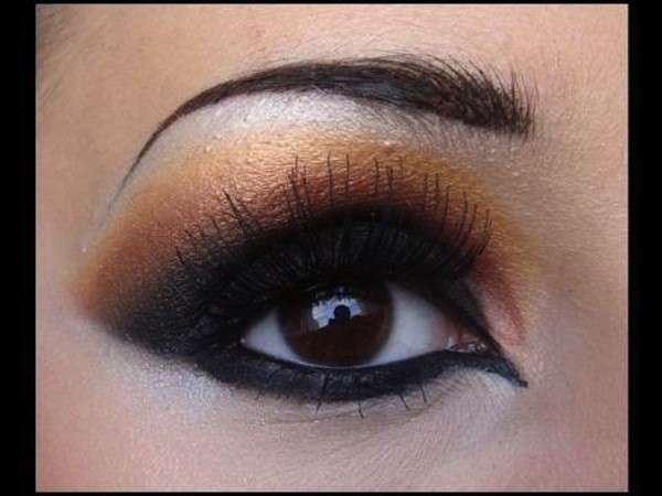 Trucco bronzo in stile arabo