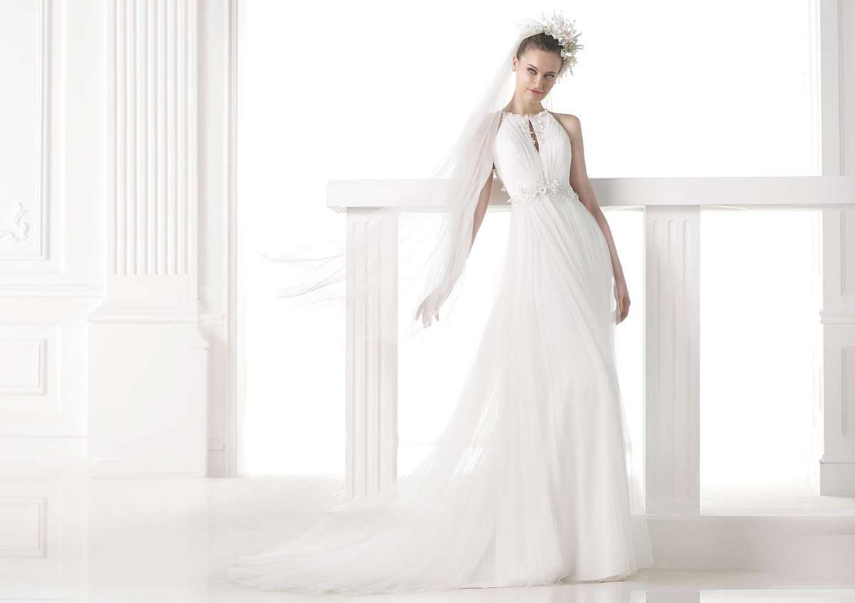 Abito da sposa scivolato Pronovias