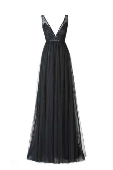 Abito nero chic Pronovias