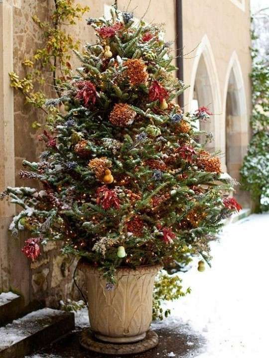 Albero di Natale da esterno per il giardino