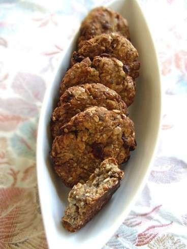 Biscotti al muesli senza zucchero