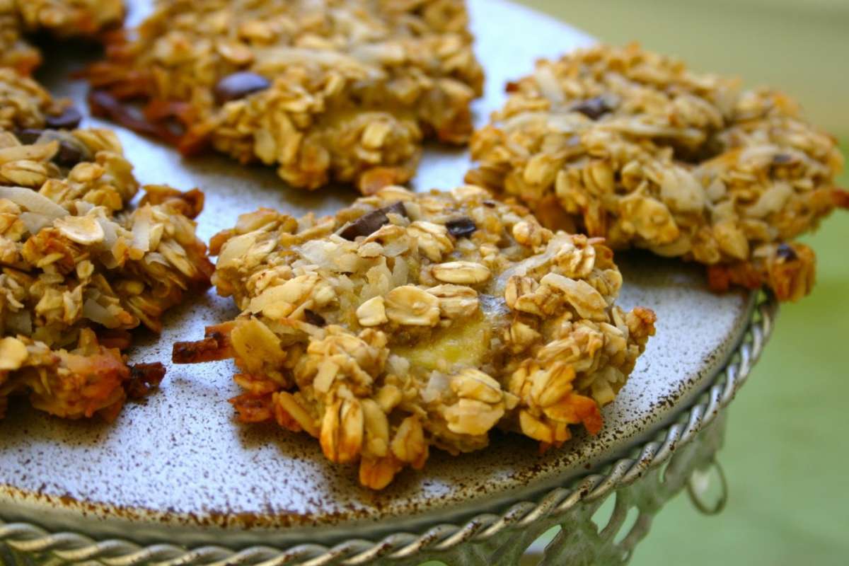 Biscotti alla banana senza zucchero