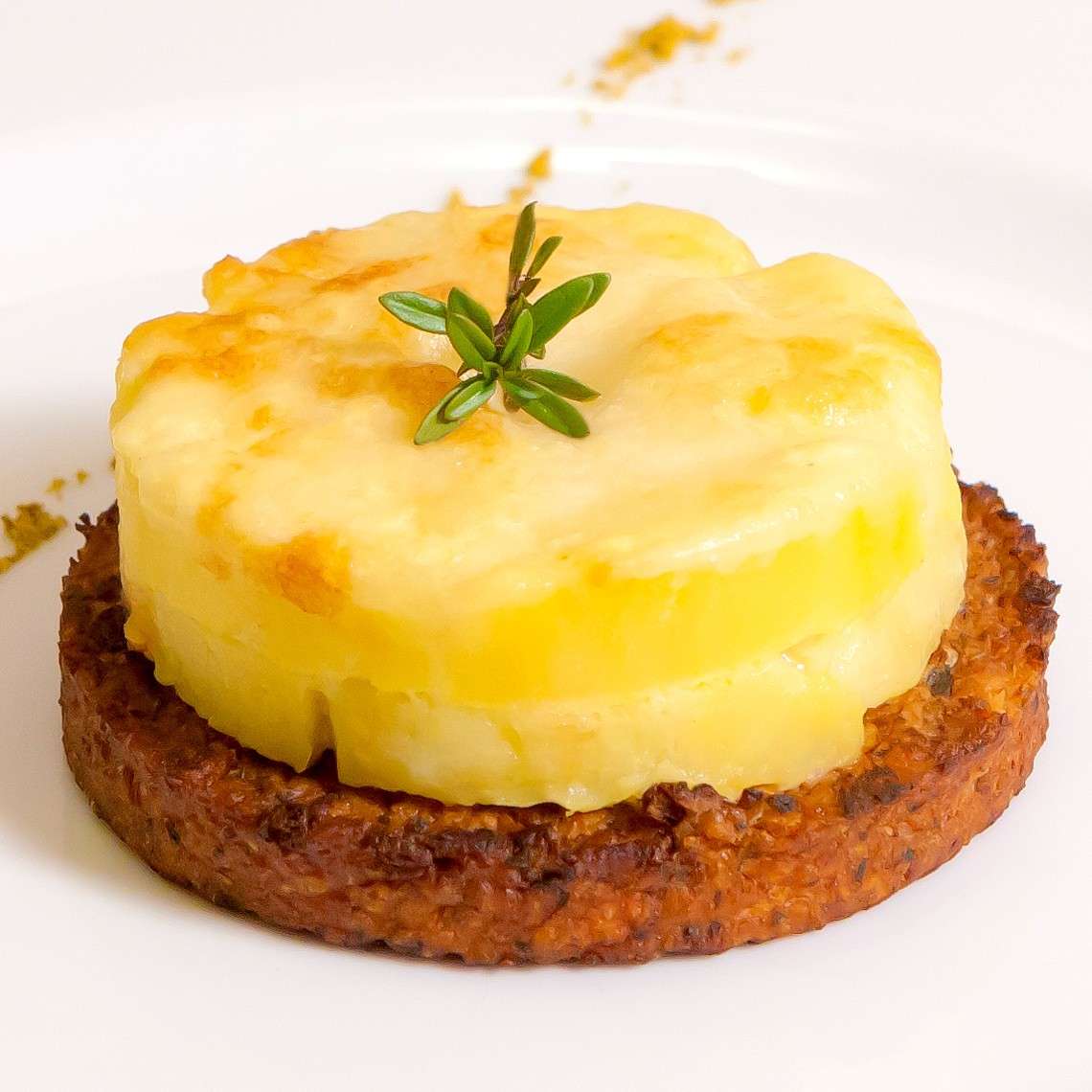 Burger con gateau di patate