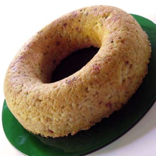 Ciambella di riso e pancetta