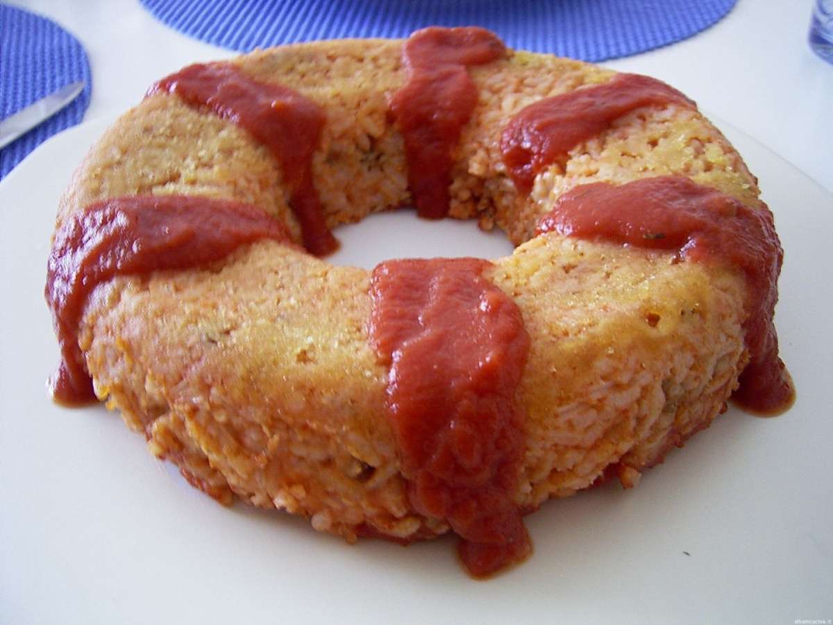 Ciambella di riso semplice