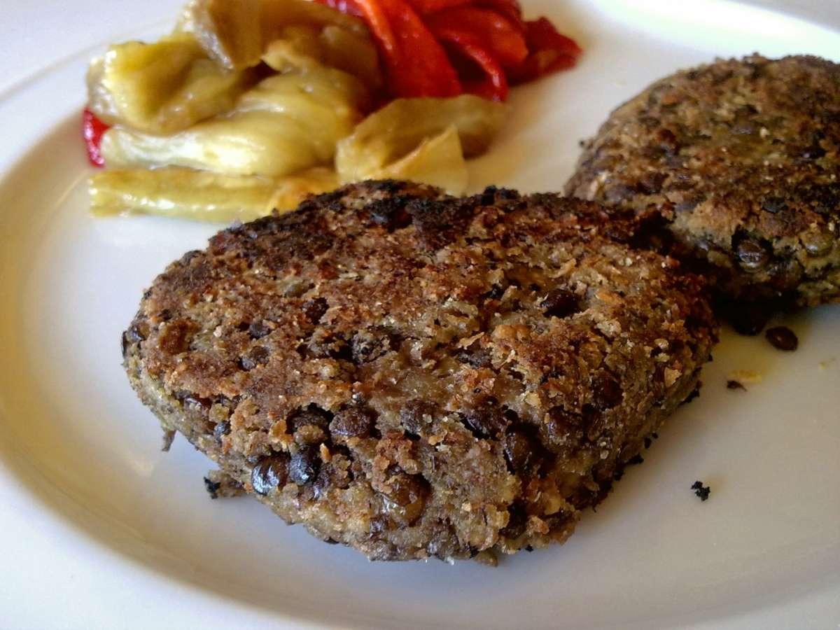 Hamburger di lenticchie