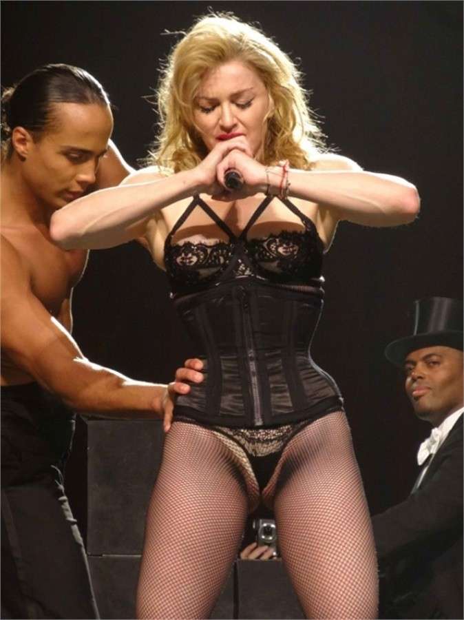 Madonna sul palco