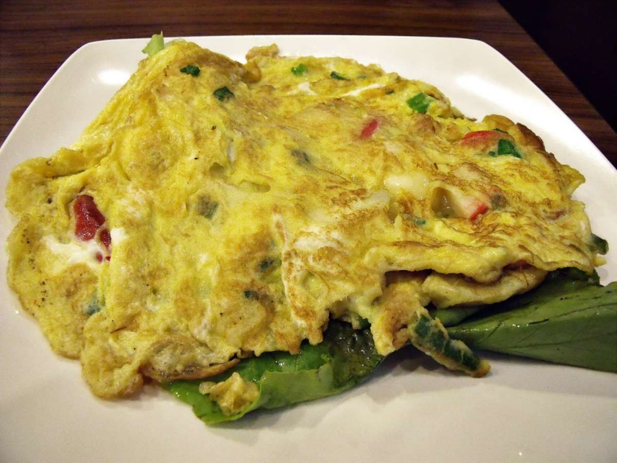 Omelette con verdure