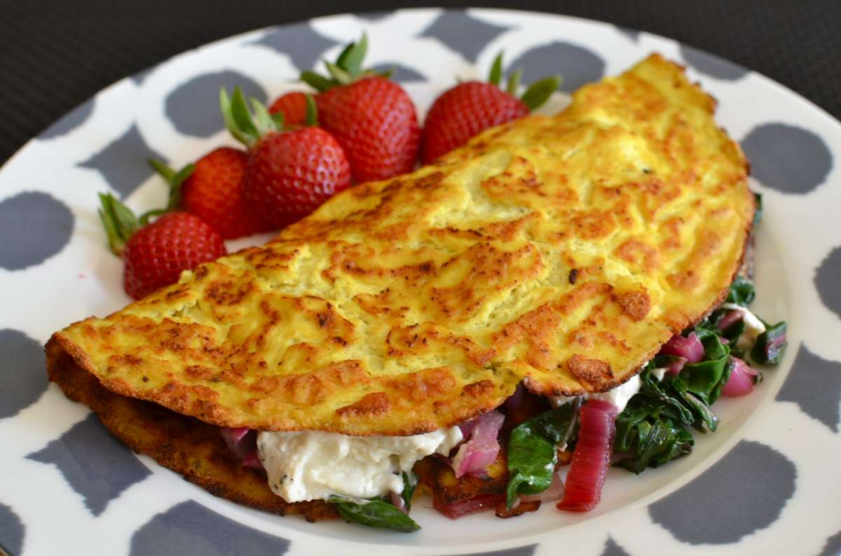 Omelette dolce e salata