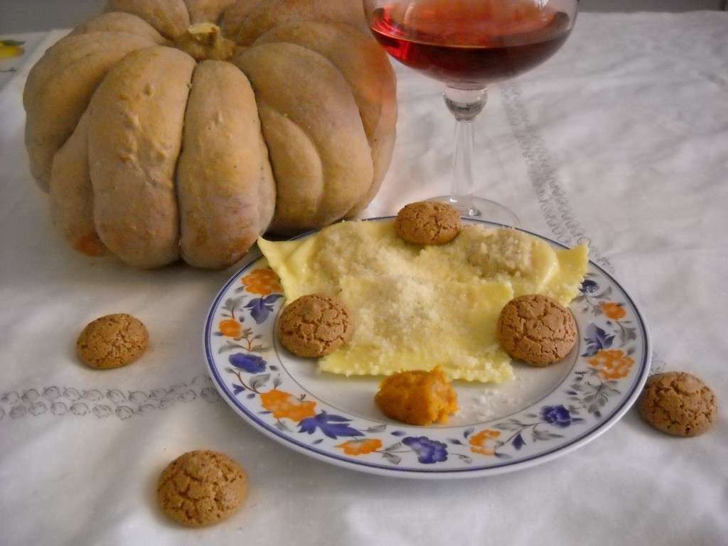 Ripieno con zucca e amaretti